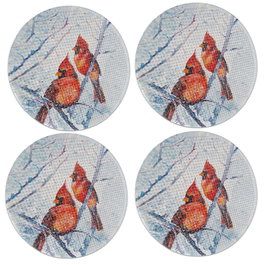 Hermia Salvamanteles individuales Multicolor 4 piezas
